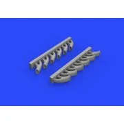 Tempest MK.V exhaust stacks for Eduard - Eduard Accessories 648418