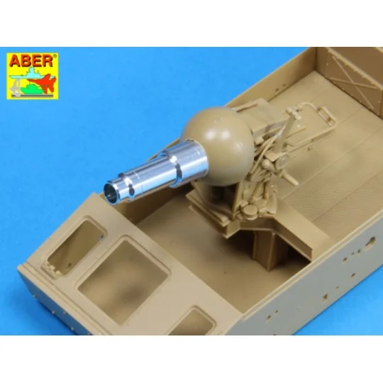 Barrel for BRUMBAR early, 1/35 - Aber Models 35 L-111