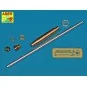 Barrel for 17pdr A/T Gun with ball muzzle brake, 1/35 - Aber Models...