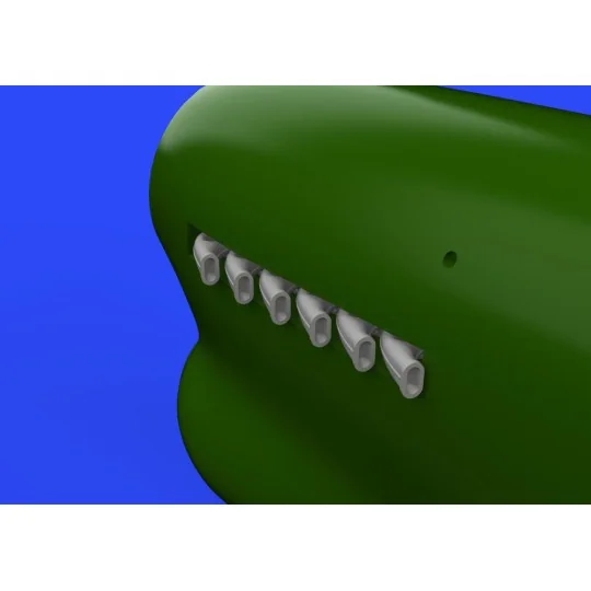 Tempest MK.V exhaust stacks for Eduard - Eduard Accessories 648418