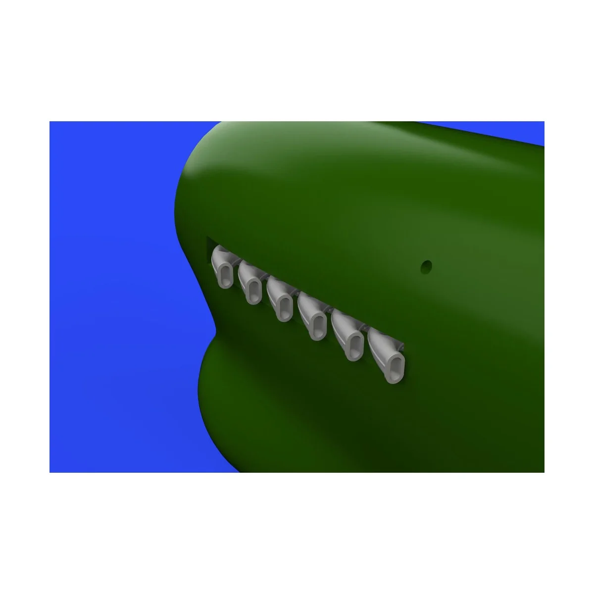 Tempest MK.V exhaust stacks for Eduard, 1/48 - Eduard Accessories 6...