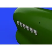 Tempest MK.V exhaust stacks for Eduard - Eduard Accessories 648418