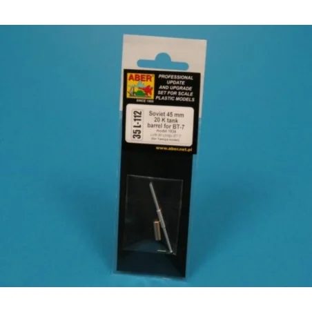 Barrel for BT-7, 1/35 - Aber Models 35 L-112