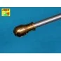 Barrel for 17pdr A/T Gun with ball muzzle brake, 1/35 - Aber Models...
