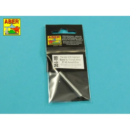 Howitzer barrel for BT-42, 1/35 - Aber Models 35 L-119