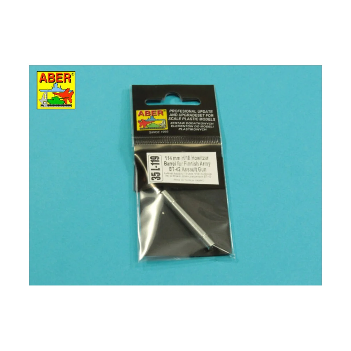 Howitzer barrel for BT-42, 1/35 - Aber Models 35 L-119