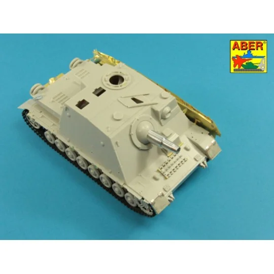 German 15cm StuH 43 Barrel for Stu.Pz. IV BRUMMBAR middle/late, 1/3...
