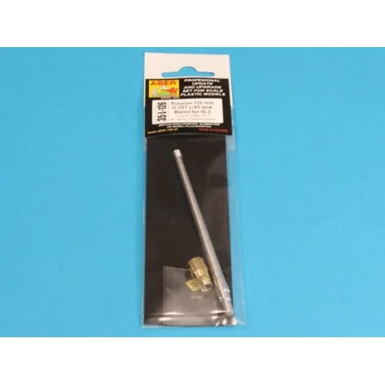 Russian 122mm D-25T tank barrel for IS-3, 1/35 - Aber Models 35 L-126