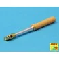 Late barrel MK2 with muzzle brake to British 25 pdr, 1/35 - Aber Mo...