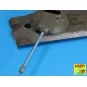 Russian 122mm D-25T tank barrel for IS-3, 1/35 - Aber Models 35 L-126