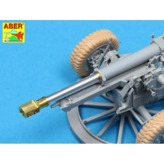 Late barrel MK2 with muzzle brake to British 25 pdr, 1/35 - Aber Mo...