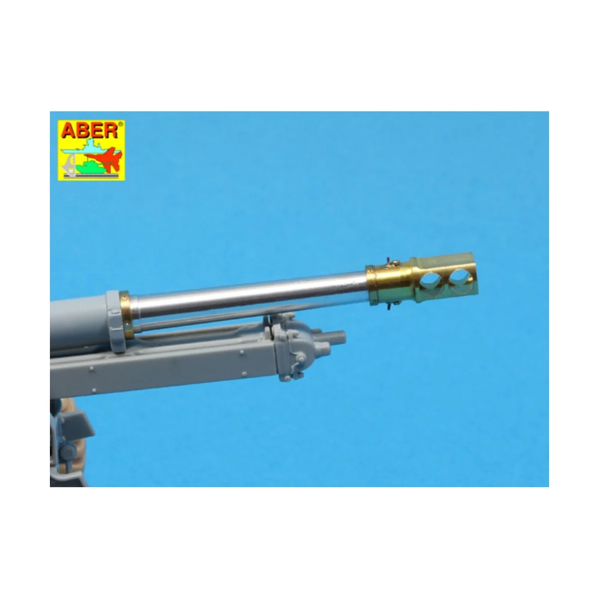 Late barrel MK2 with muzzle brake to British 25 pdr, 1/35 - Aber Mo...