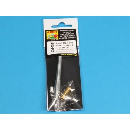 152mm ML-20S Barrel, 1/35 - Aber Models 35 L-134