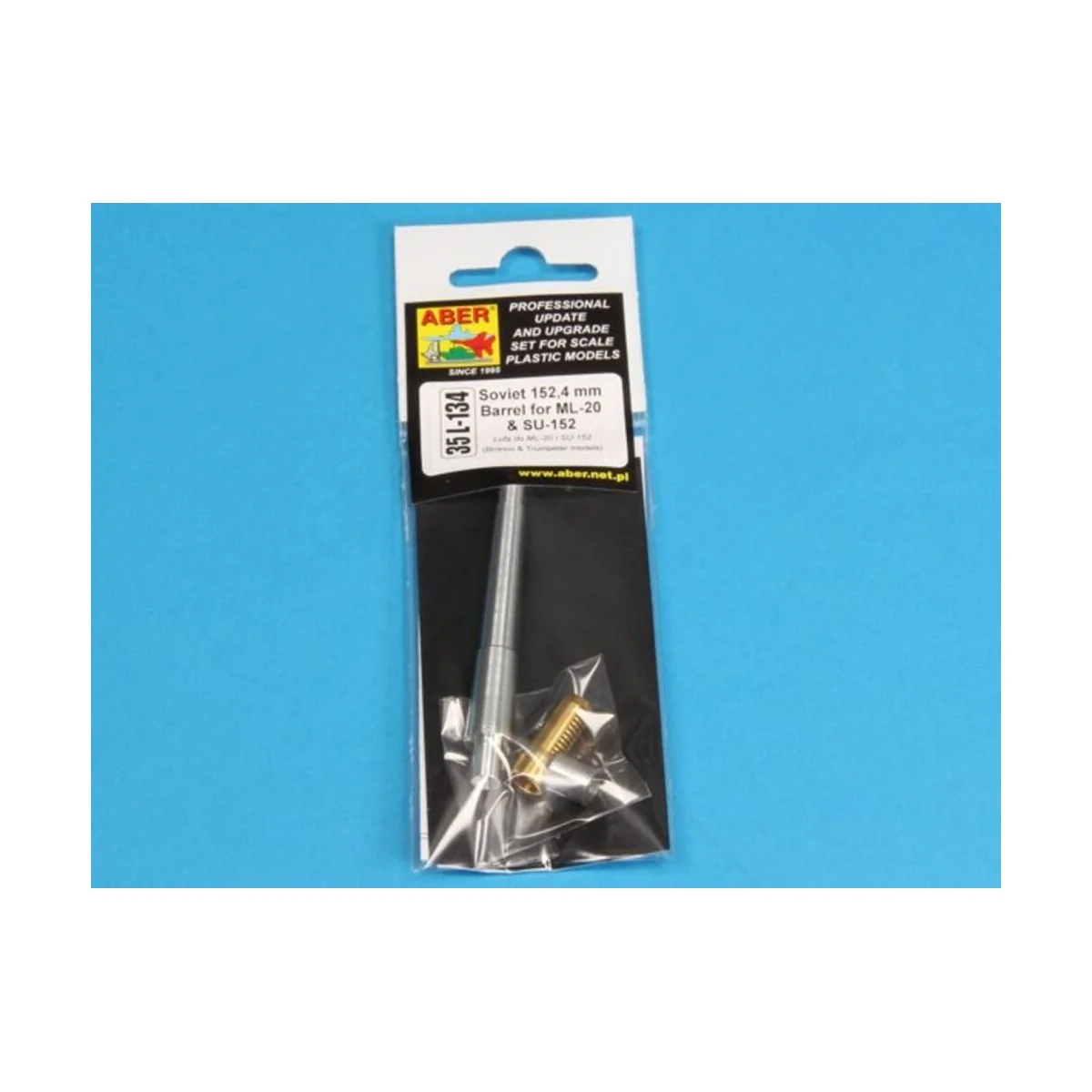 152mm ML-20S Barrel, 1/35 - Aber Models 35 L-134