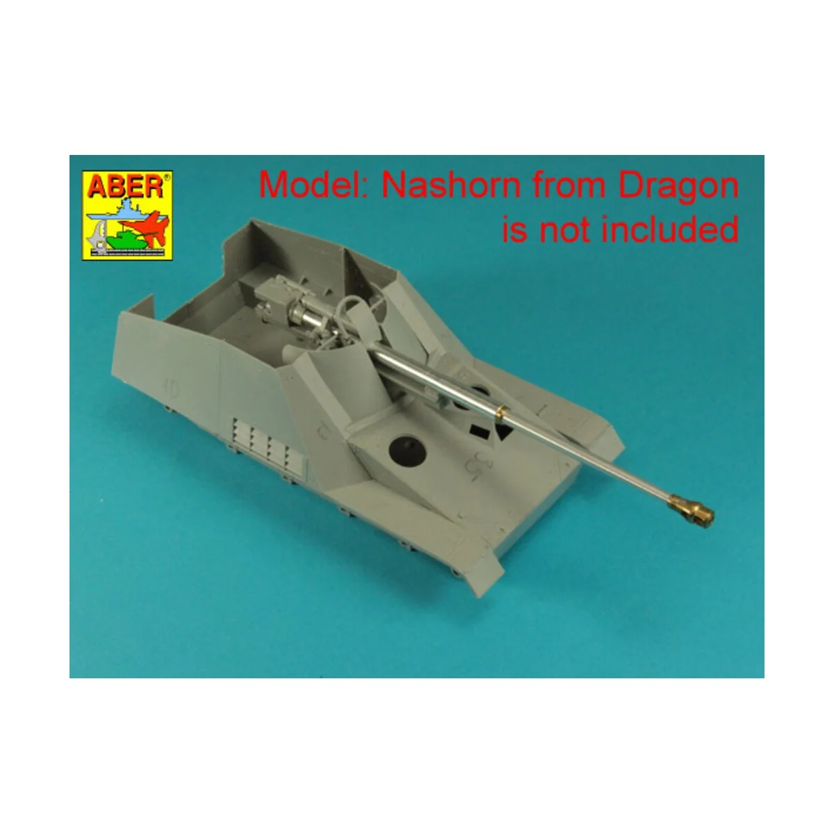 Barrel for German Nashorn with 8, 8cm Pak 43/1, 1/35 - Aber Models ...