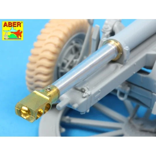 Late barrel MK2 with muzzle brake to British 25 pdr, 1/35 - Aber Mo...