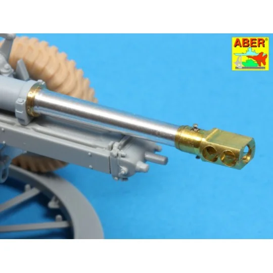 Late barrel MK2 with muzzle brake to British 25 pdr, 1/35 - Aber Mo...