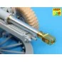 Late barrel MK2 with muzzle brake to British 25 pdr, 1/35 - Aber Mo...