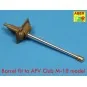 U.S 76 mm M1A2 barrel for Sherman, 1/35 - Aber Models 35 L-137