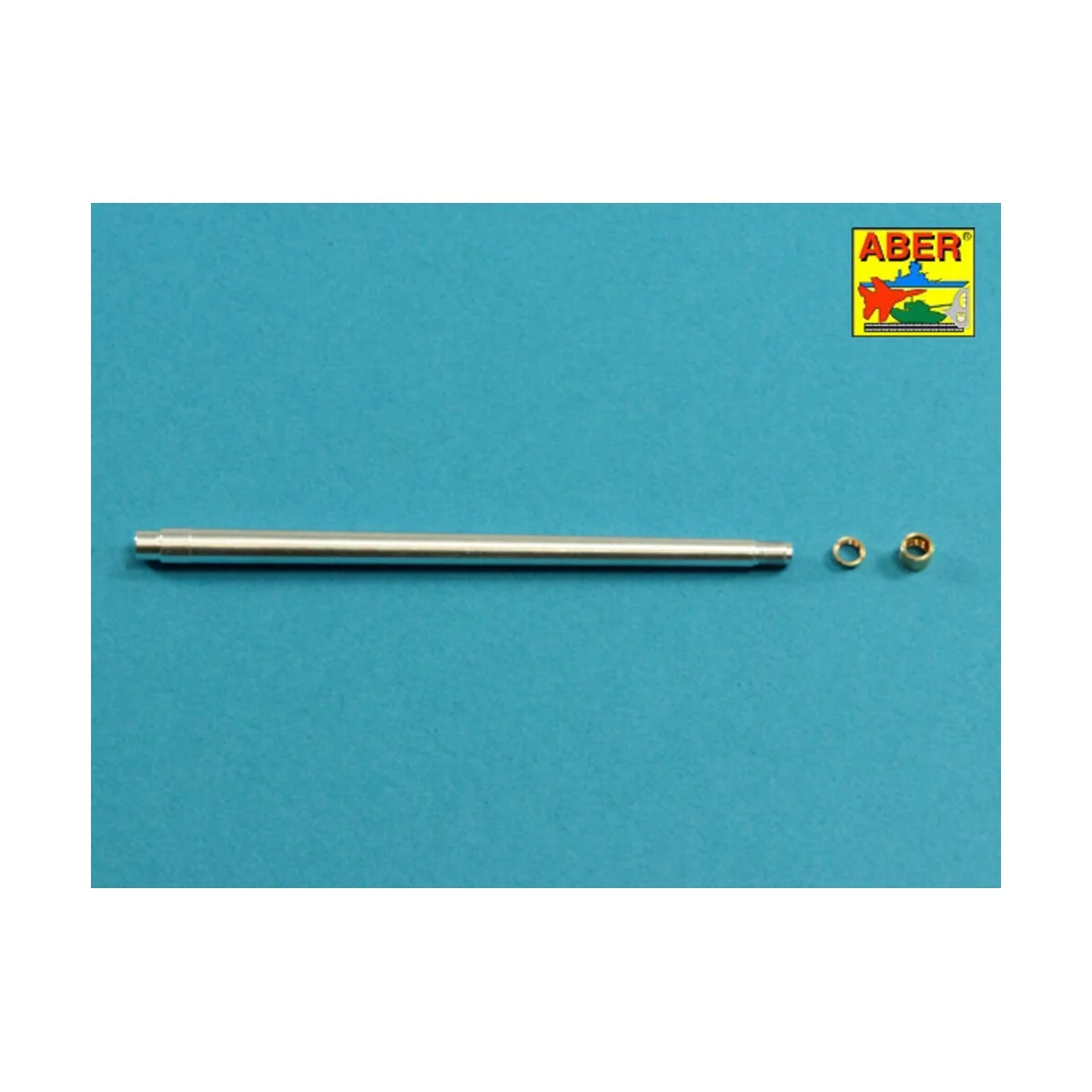 76 mm barrel with protector for Sherman M4, 1/35 - Aber Models 35 L...
