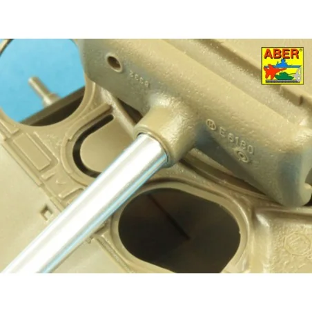 76 mm barrel with protector for Sherman M4, 1/35 - Aber Models 35 L...