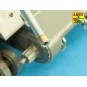 76 mm barrel with protector for Sherman M4, 1/35 - Aber Models 35 L...