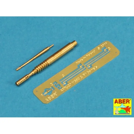 Barrel 20 mm and 7, 62 for AMX-30, 1/35 - Aber Models 35 L-142