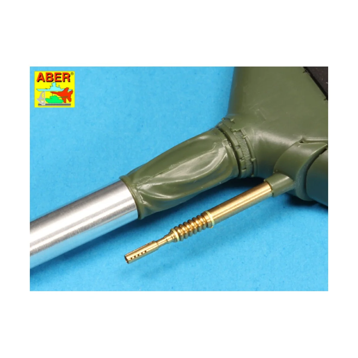 Barrel 20 mm and 7, 62 for AMX-30, 1/35 - Aber Models 35 L-142