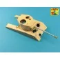 U.S 76 mm M1A2 barrel for Sherman, 1/35 - Aber Models 35 L-137