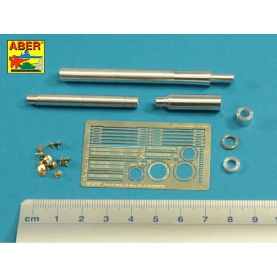125mm 2A46M Barrel for Russian Tank T-72M1 & T-64A/B, 1/35 - Aber M...
