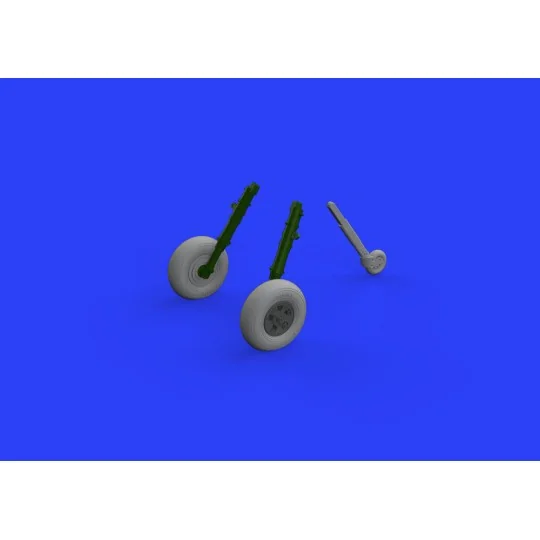 Spitfire Mk.I wheels for Tamiya - Eduard Accessories 648455
