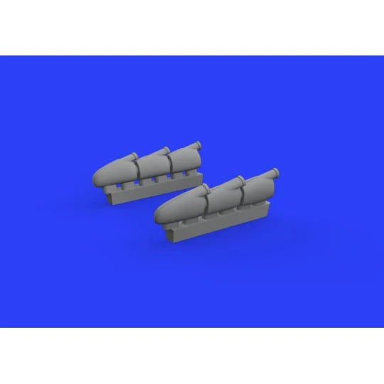 Spitfire Mk.I exhaust stacks for Tamiya, 1/48 - Eduard Accessories ... Spitfire Mk.I exhaust stacks for Tamiya, 1/48 - Eduard Accessories ...