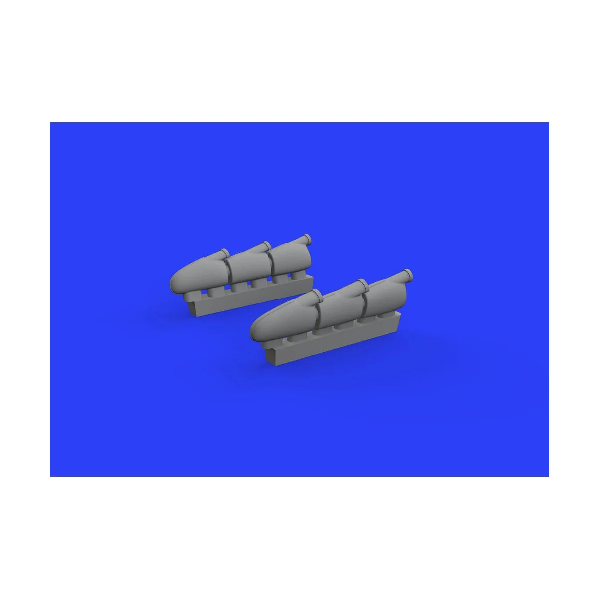 Spitfire Mk.I exhaust stacks for Tamiya - Eduard Accessories 648456