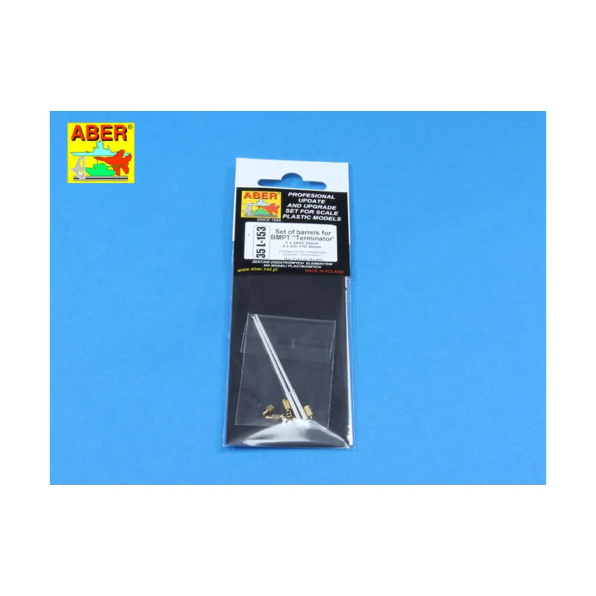 Set of barrels for BMPT Terminator (Zvezda Model), 1/35 - Aber Mode...