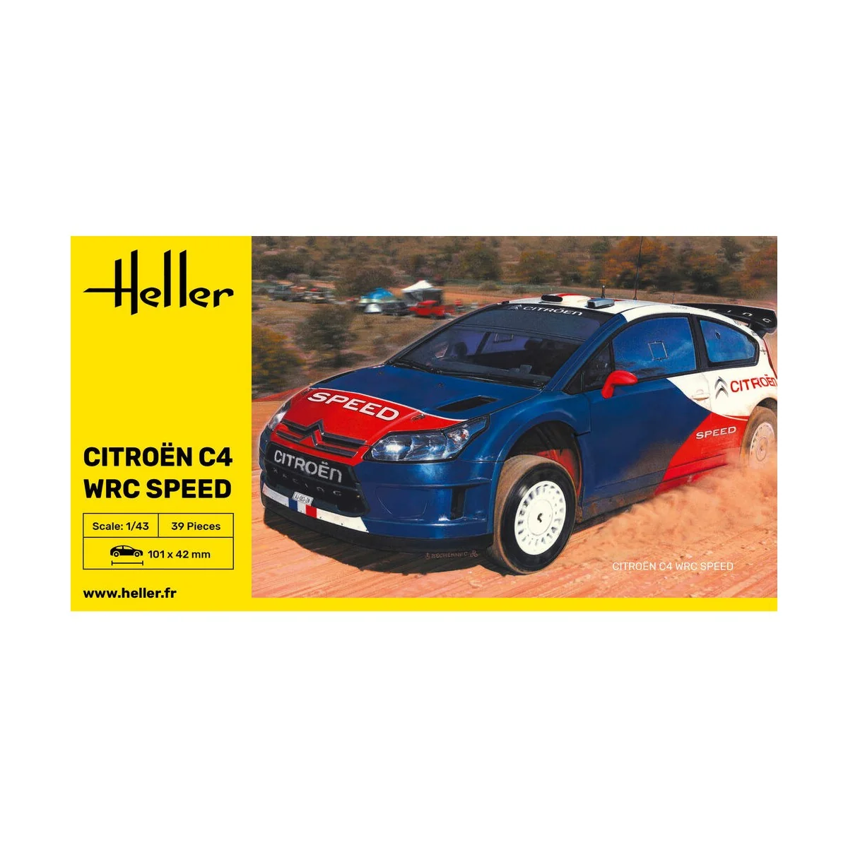 Citroën C4 WRC Speed, 1/43 - Heller 80117