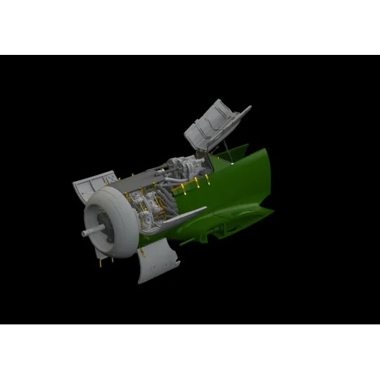 Fw 190A-8 engine & fuselage guns f.Eduar, 1/48 - Eduard Accessories... Fw 190A-8 engine & fuselage guns f.Eduar, 1/48 - Eduard Accessories...