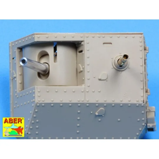 Barrels for Mark IV - Male, 1/35 - Aber Models 35 L-155