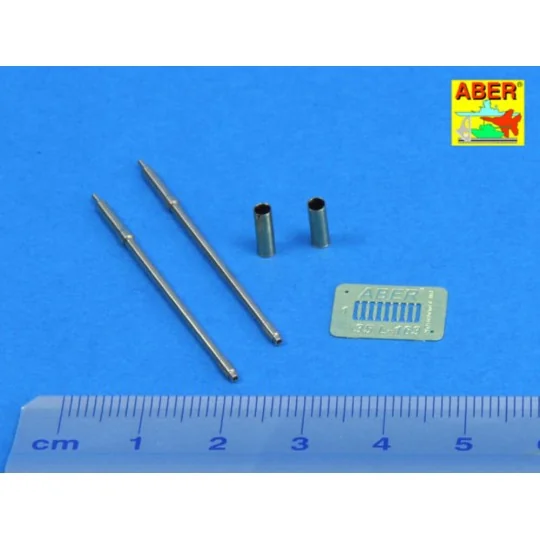 Barrels for Russian AA ZU-23-2, 1/35 - Aber Models 35 L-163