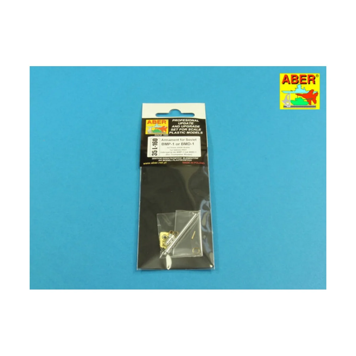 Armament for Soviet BMP-1 or BMD-1, 1/35 - Aber Models 35 L-160