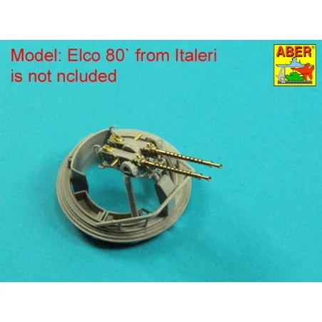 Two barrels to Browning ANM2 with flash hiders, 1/35 - Aber Models ...