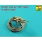 Two barrels to Browning ANM2 with flash hiders, 1/35 - Aber Models ...