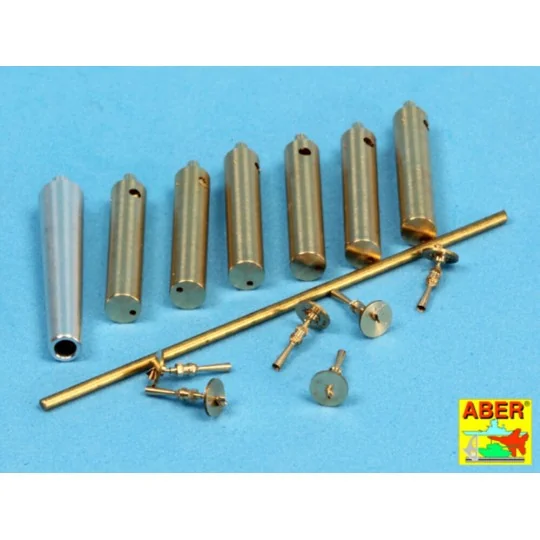 Barrels for German WWI A7V Tank, 1/35 - Aber Models 35 L-164
