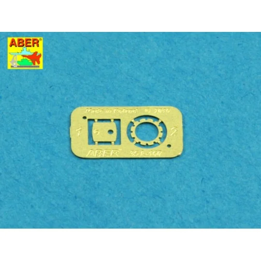 Armament for Soviet BMP-1 or BMD-1, 1/35 - Aber Models 35 L-160