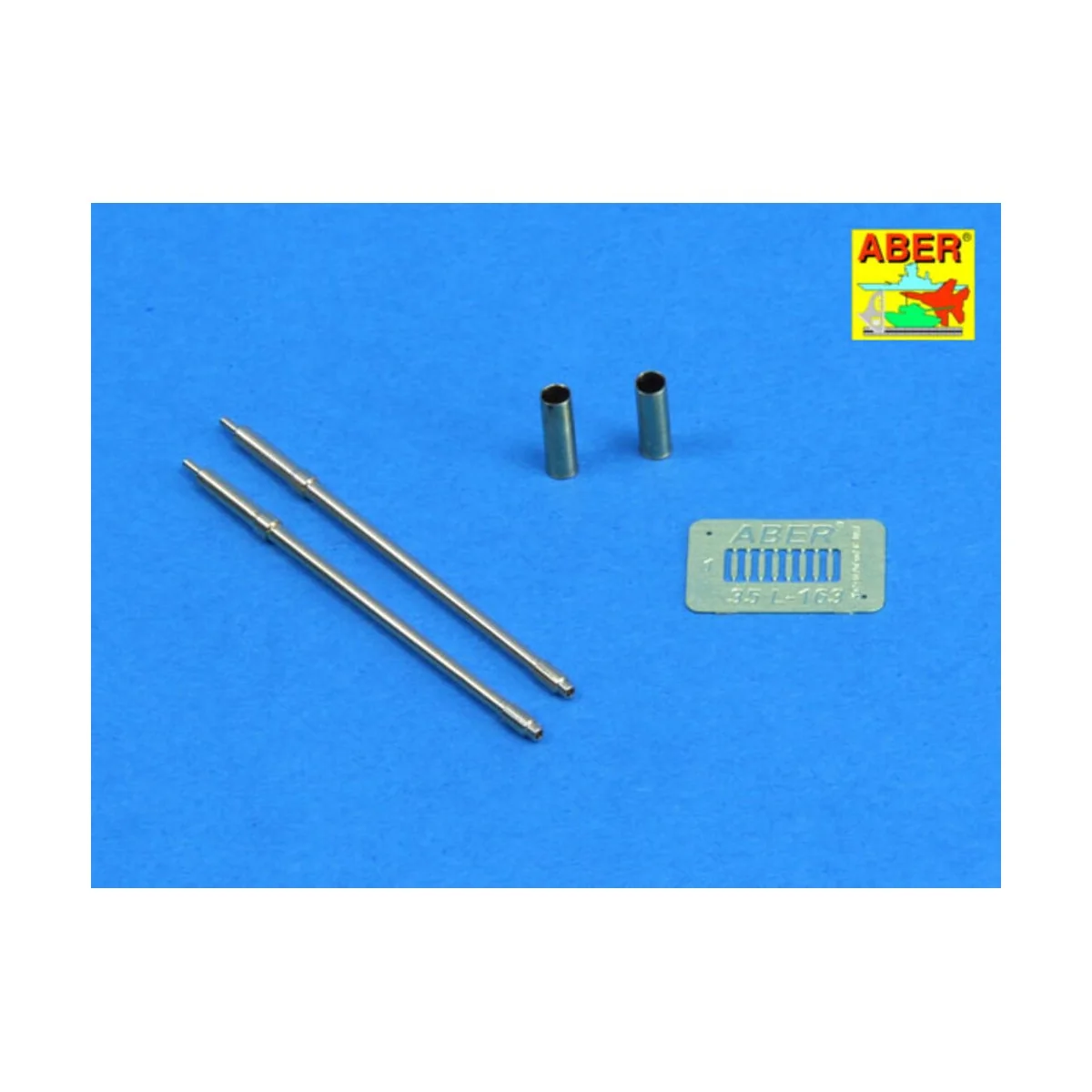 Barrels for Russian AA ZU-23-2, 1/35 - Aber Models 35 L-163