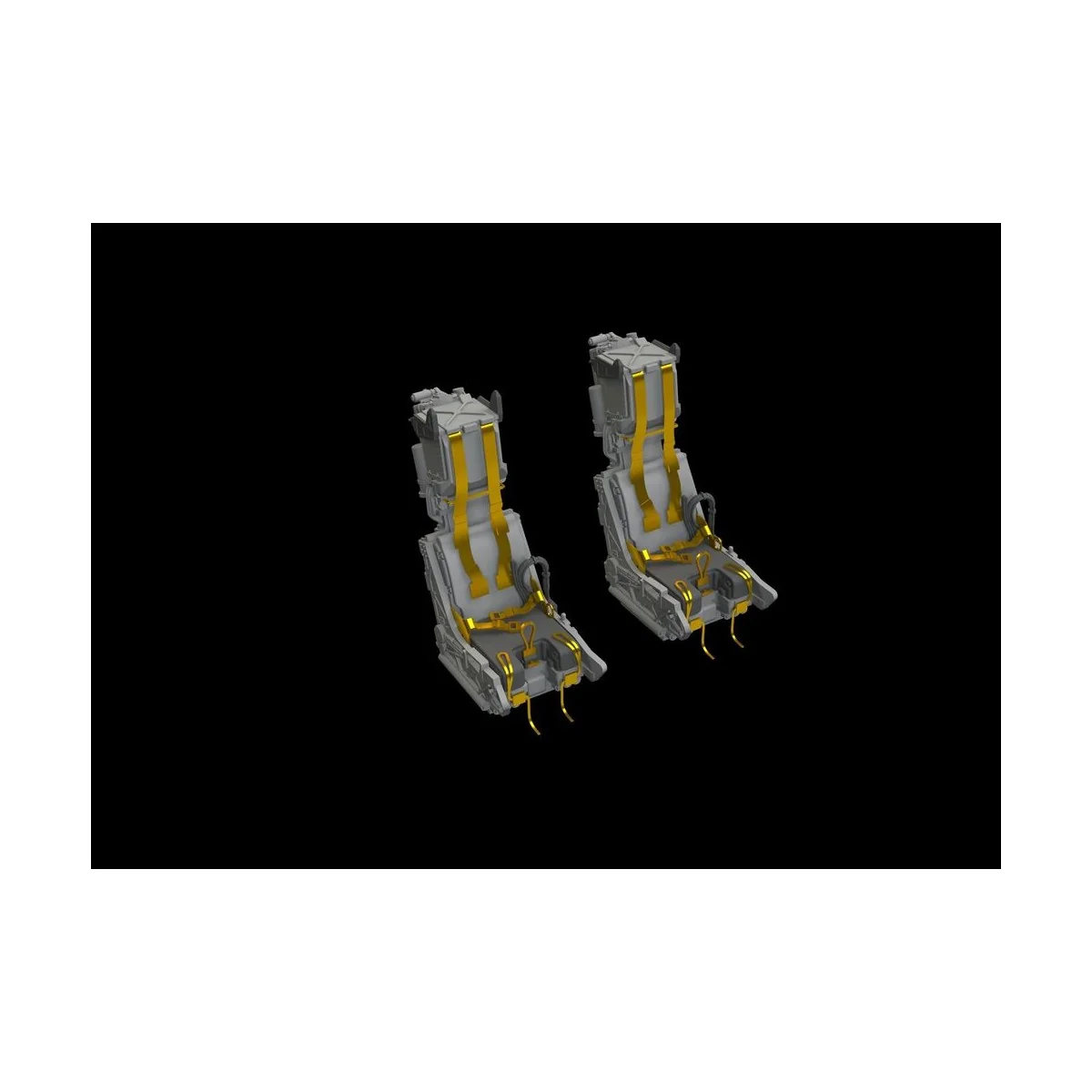 Spitfire Mk.XIV exhaust stacks f.Airfix - Eduard Accessories 648470