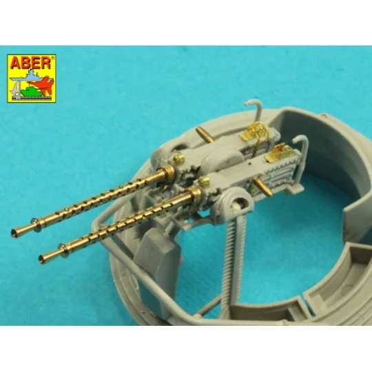 Two barrels to Browning ANM2 with flash hiders, 1/35 - Aber Models ...