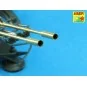 Barrels for Russian AA ZU-23-2, 1/35 - Aber Models 35 L-163