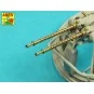 Two barrels to Browning ANM2 with flash hiders, 1/35 - Aber Models ...