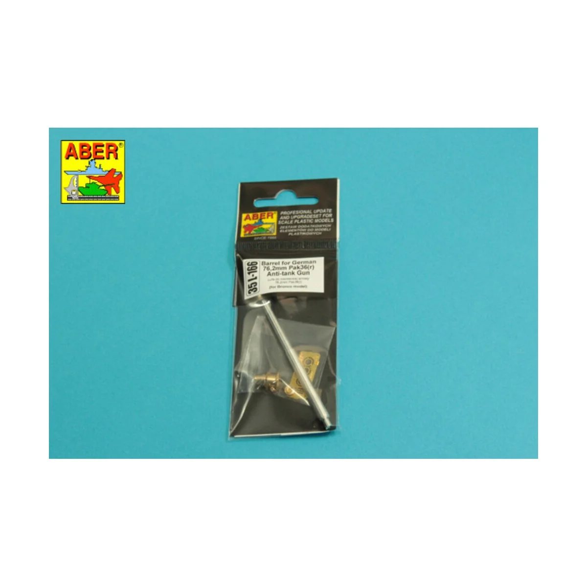 Barrel for German 76, 2mm Pak 36(r) Anti-tank Gun, 1/35 - Aber Mode...