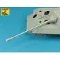 German 7, 5cmKwK42L/70 gun barrel without muzzle brake for Panther ...